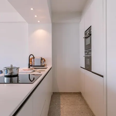 아파트 Huswell - Lovely With Lateral Sea View And Parking 오스텐드